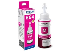 Чернила Epson T6643 Magenta пурпурные (С13Т66434А)