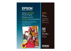 Фотобумага для струйной печати Epson Value Glossy Photo Paper 10х15, 100л